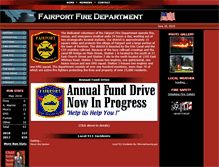 Tablet Screenshot of fairportfd.org